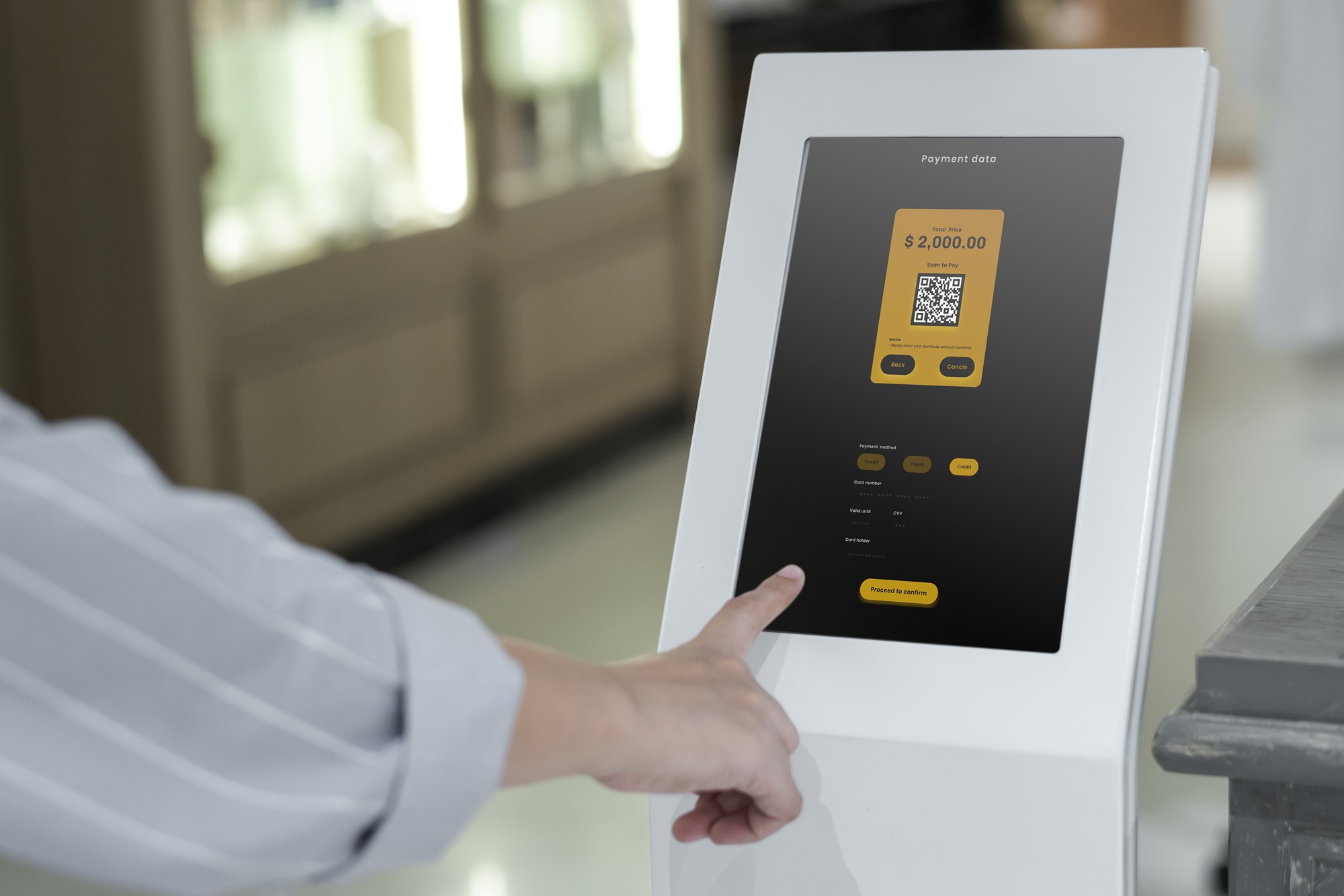 PMS System Self Service Check In Kiosk